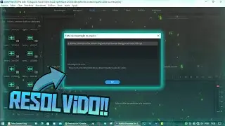 como resolver, Houve um erro desconhecido ao descompactar áudio, erro exportar áudio Adobe Premiere