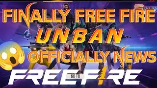Finally FREEFIRE Unban Official Confirm News😱 || 100% Real News