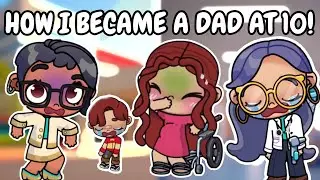 PAZU 🔥AVATAR WORLD ❤️SAD STORY 😭with Voice| HOW I BECAME A DAD AT 10 😱 YEARS OLD BOY | TOCA BOCA🌈