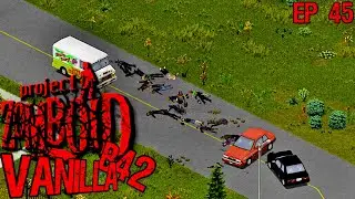 This Random Crash POI Had All That LOOT? |Project Zomboid - Build 42 - Unstable Vanilla