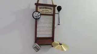 HANDMADE WASHBOARD MADE BY TORTOSA LUTHIER