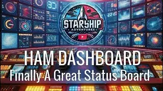 🔴Ham Dashboard - A Fully Customizable Ham Radio - Weather - Space Weather - Propagation Screen