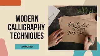 Modern calligraphy trending techniques | writing | calligraphy for beginners #calligraphy #ytshorts
