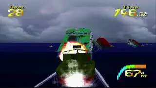(PSX) ChoroQ Marine Q Boat - Hot Wheels pero en el agua