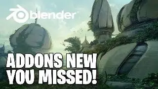 New Blender Addons You Probably Missed!!!