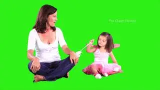 Family Green Screen Footage