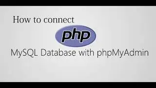 #Phpmyadmin