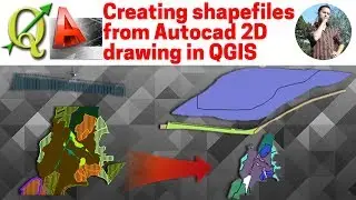 Creating shapefiles from  Autocad drawing