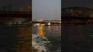 A boat ride to the destination