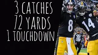 Every catch by George Pickens in Week 18