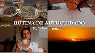 Rotina de Autocuidado de uma vida calma