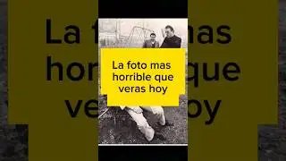 La foto mas horrible que veras hoy