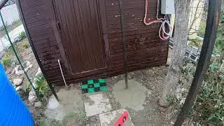 Каркас бани из металла бани.Предбанник.Часть 1.