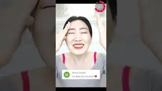 Tapping massage to revive collagen and remove forehead wrinkles 