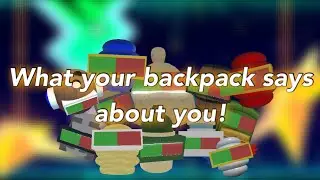 What your backpack says about YOU | Bee swarm simulator