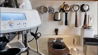 Home Coffee Bar Setup | My morning Coffee Routine | Breville Barista Pro