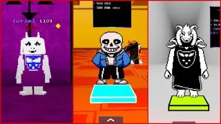 defeating all bosses in Undertale Soul's RPG X on Roblox