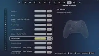 [Fortnite] Controller Edit Bug  *Easy Fix*