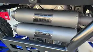 HMF Performance Exhaust on Polaris RZR XP Turbo S