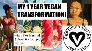 My 1 Year Vegan Transformation! // Why I Went Vegan and Changes I've Experienced
