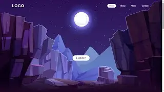 Parallax Scrolling Website | How to Make Website using Html CSS & Javascript