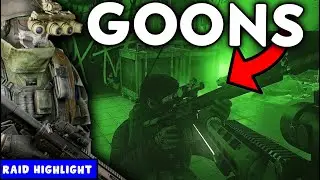 Fighting The Goons On Night Time Customs - Tarkov Full Raid