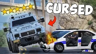 CURSED ARMORED CAR vs 5 STARS sa GTA 5!