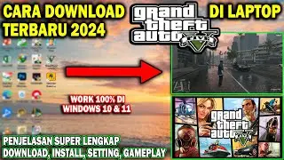 Cara Download GTA V Di Laptop Terbaru 2024 | Download Grand Theft Auto V Di PC