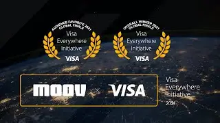 Visa Everywhere Initiative 2021 - Moov wins global award and audience favorite