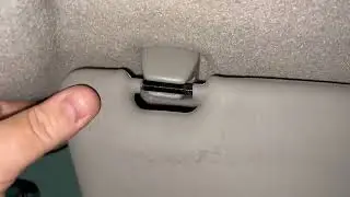 Ford focus mk1 m1.5 sun visor repair