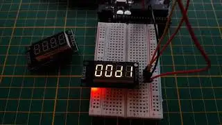 Demo eines TM1637-Display Moduls
