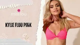 Bikini Kylie Fluo Pink od Miss Lou