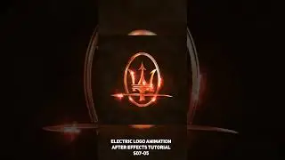 Electric Logo Animation After Effects - S0705 