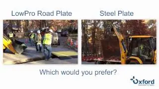 LowPro Road Plate vs. Steel Plate - English version