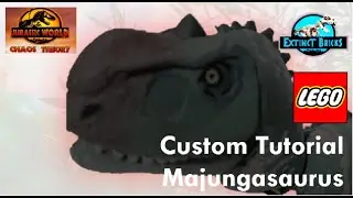 MAJUNGASAURUS LEGO JURASSIC WORLD CHAOS THEORY TUTORIAL VIDEO МАЙЮНГАЗАВР มาจังกาซอรัส
