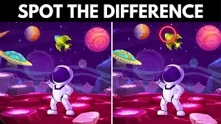 Spot the Difference Quiz: Brain Workout | Visual Puzzle Challenge