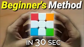 Top 5 Tips To Solve A Rubik's Cube In 30 Seconds