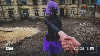 Found a girl in an abandoned estate. She was lost.