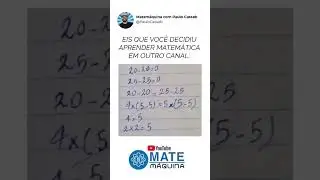a gente sempre tenta avisar, mas vocês não querem ouvir. :( #enemdicas #matematica #vestibular #enem