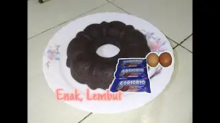 RESEP BROWNIES GORIORIO CUMA 4 BAHAN || TANPA MIXER TANPA OVEN