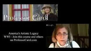 Professor Carol Podcast Episode 5 - World War I, The Art And Culture