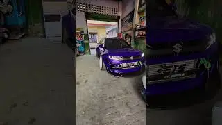 suzuki brezza modified #brezza air suspension. #marutisuzuki  #brezza2023
