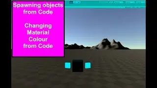 Spawning and Changing Colour from Script: tut 1