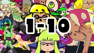 Animating Every Splatoon Song COMPILATION | PARTS 1-10