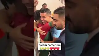 Dream come true@IShowSpeed #ishowspeed #shortvideo #ronaldo #cristianoronaldo