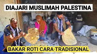 DIAJARI CARA BAKAR ROTI PAKAI KAYU BAKAR