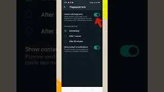 How to turn off fingerprint on whatsapp|disable fingerprint lock|cancelled Whatsapp fingerprint lock