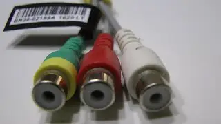 How to use the video adapter cable on new TVs