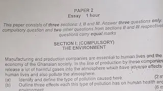 2025 BECE SOCIAL STUDIES Mock Trial Questions