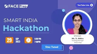 Smart India Hackathon  | FACE Prep Placement Training Webinar #33